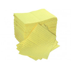 Heavyweight Chemical Absorbent Pads - 100 x 1L Bonded